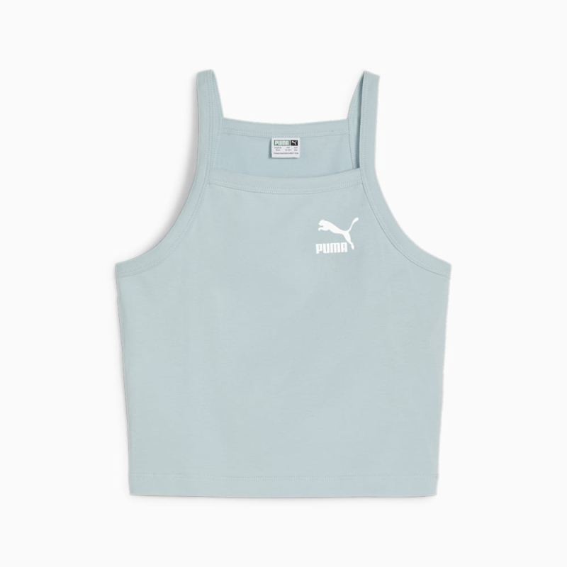 Puma | Girls CLASSICS Big Kids Tank - Turquoise Surf