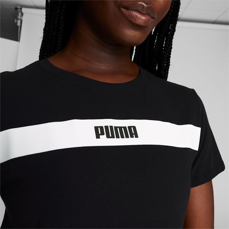 Puma | Women's Upfront Line T-Shirt - Black