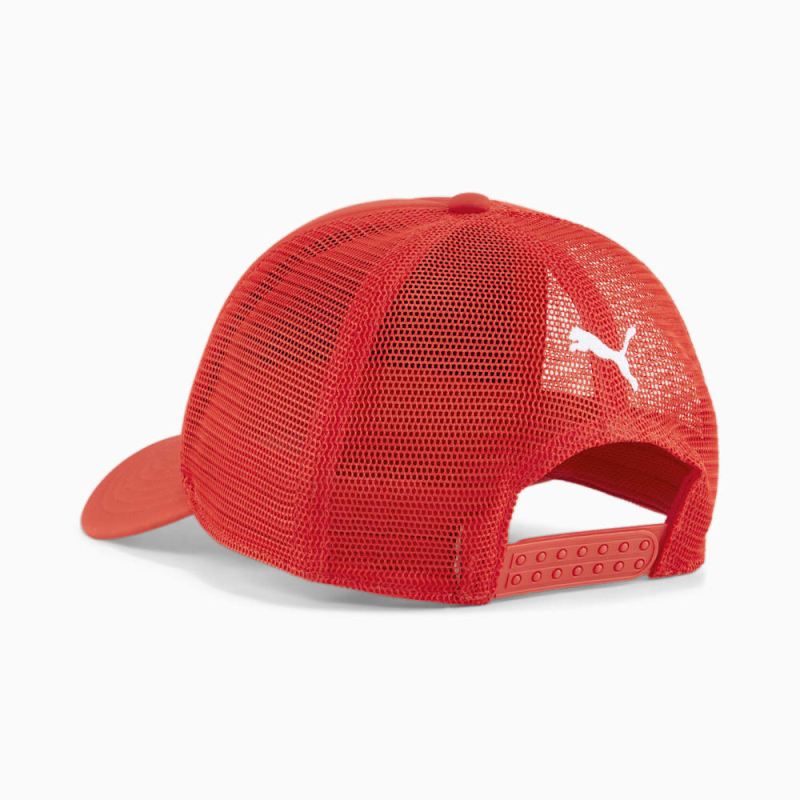 Puma | Women's Scuderia Ferrari Race Trucker Cap - Rosso Corsa