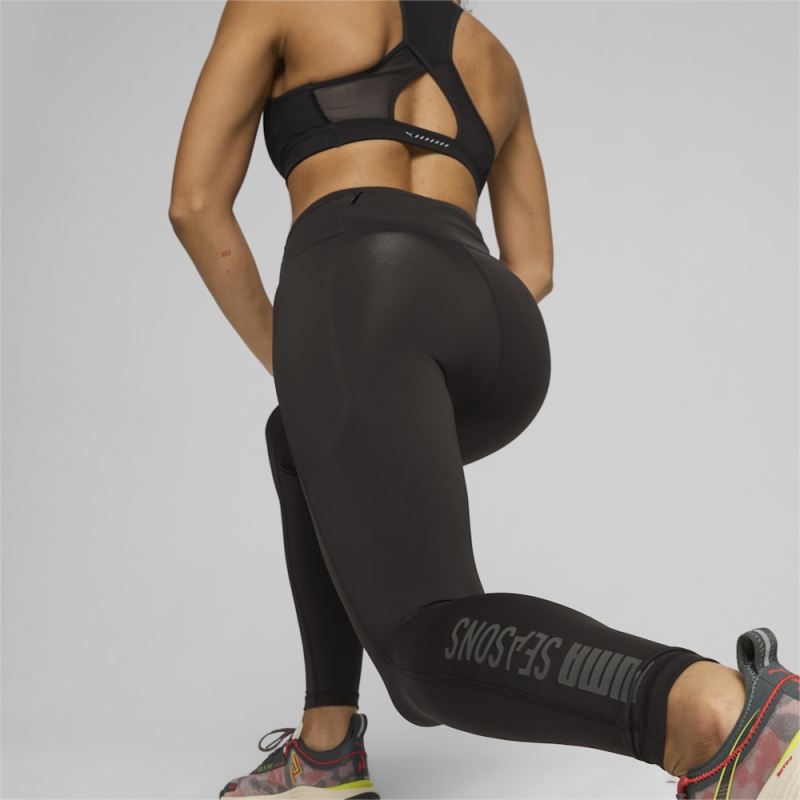 Puma | Women's SEASONS Running Tights - Black