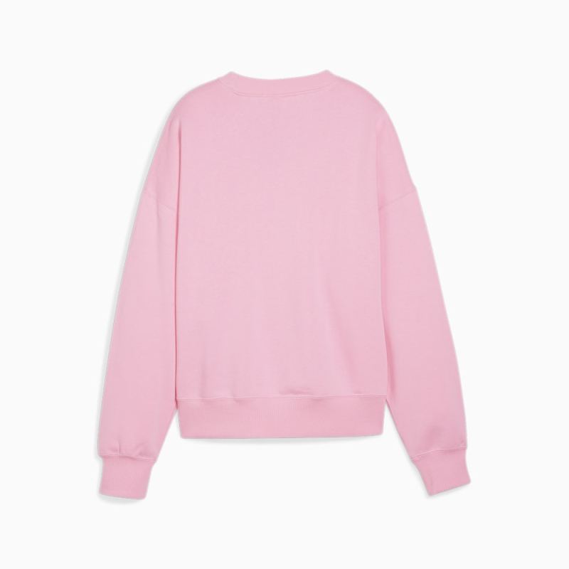 Puma | Women's DOWNTOWN Oversized Crew - Pink Lilac