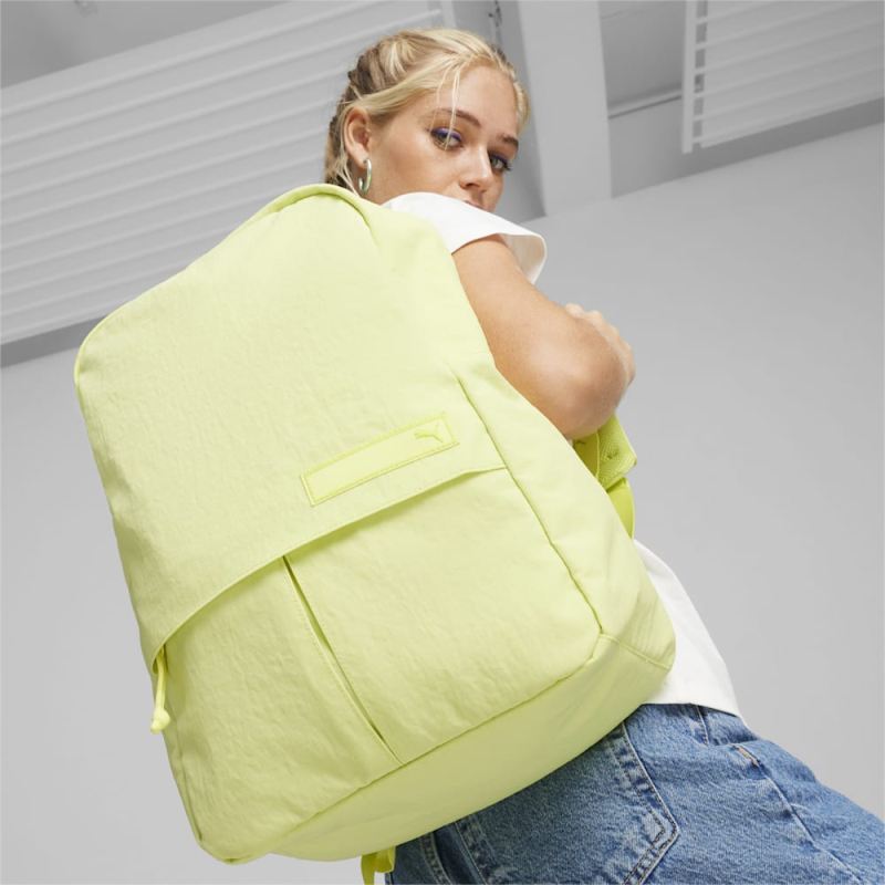 Puma | Women's Puma | Women's.BL Backpack - Lime Sheen