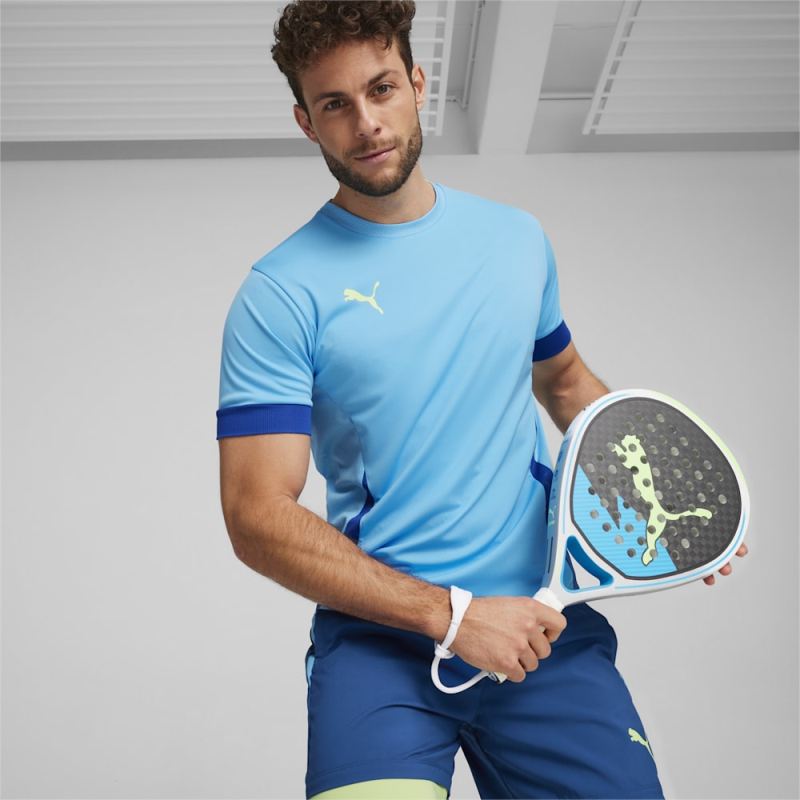 Puma | Men's Individual Racquet Sports Jersey - Luminous Blue