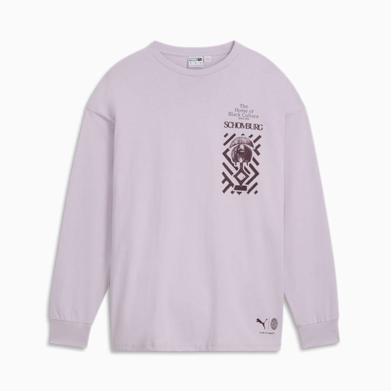 Puma | Men's We Are Legends x Schomburg Long Sleeve Tee - Spring Lavender