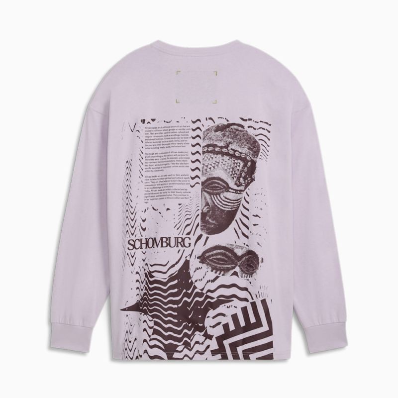 Puma | Men's We Are Legends x Schomburg Long Sleeve Tee - Spring Lavender