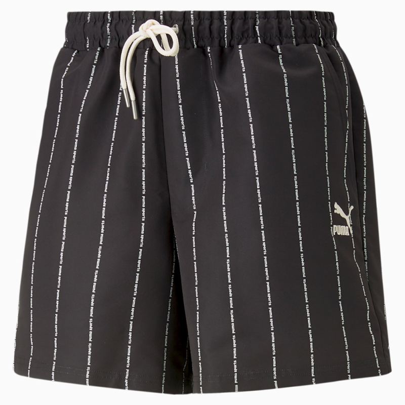 Puma | Men's TEAM 6" Woven Shorts - Black