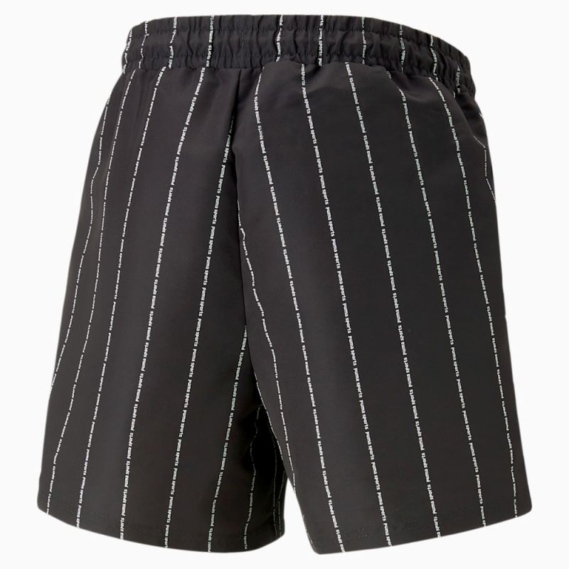 Puma | Men's TEAM 6" Woven Shorts - Black