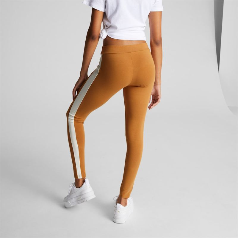 Puma | Women's Iconic T7 Leggings - Desert Tan