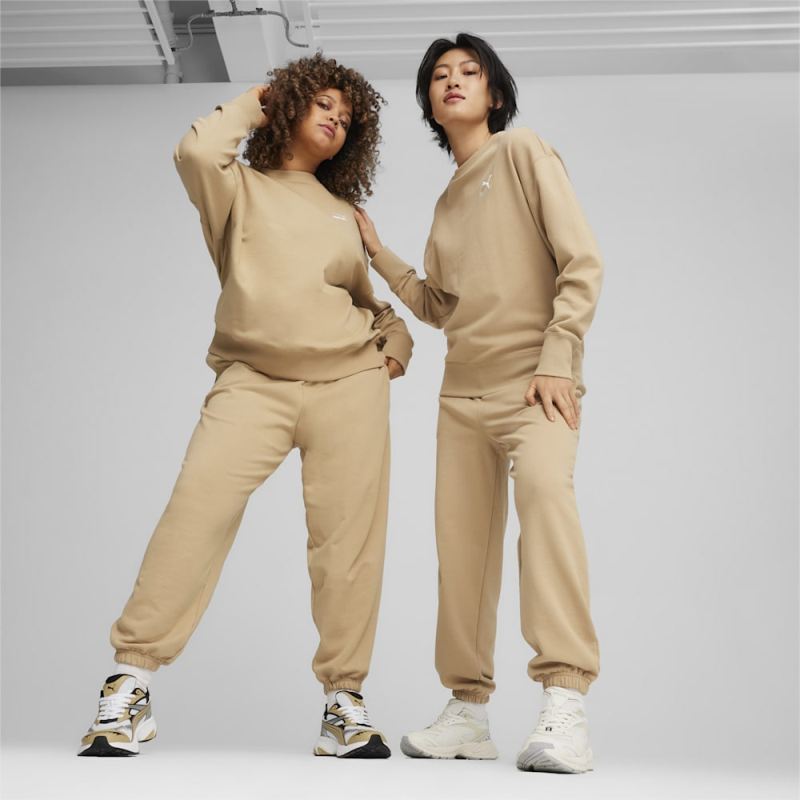 Puma | Women's BETTER CLASSICS Relaxed Crew - Prairie Tan - Click Image to Close