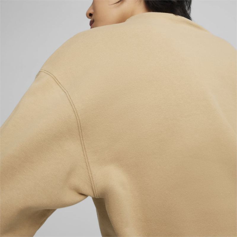 Puma | Women's BETTER CLASSICS Relaxed Crew - Prairie Tan