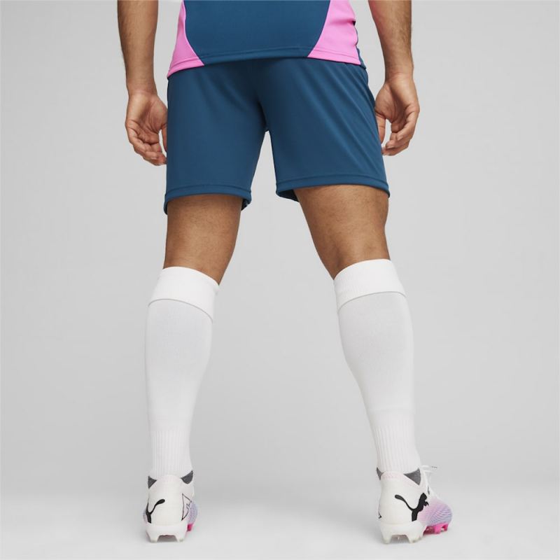 Puma | Men's individualFINAL Soccer Shorts - Ocean Tropic-Bright Aqua