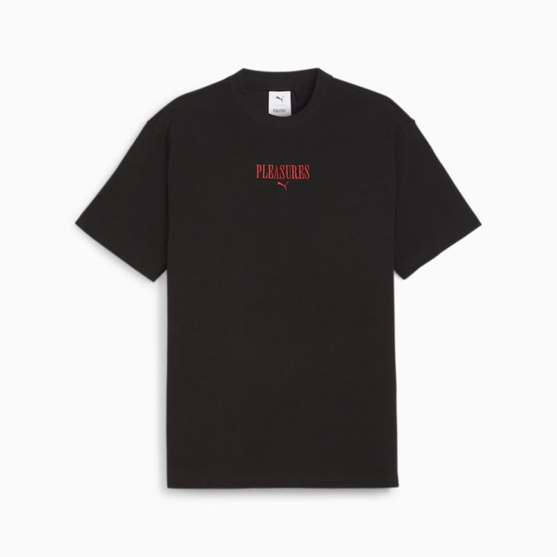 Puma | Men's x PLEASURES Graphic Tee - Black