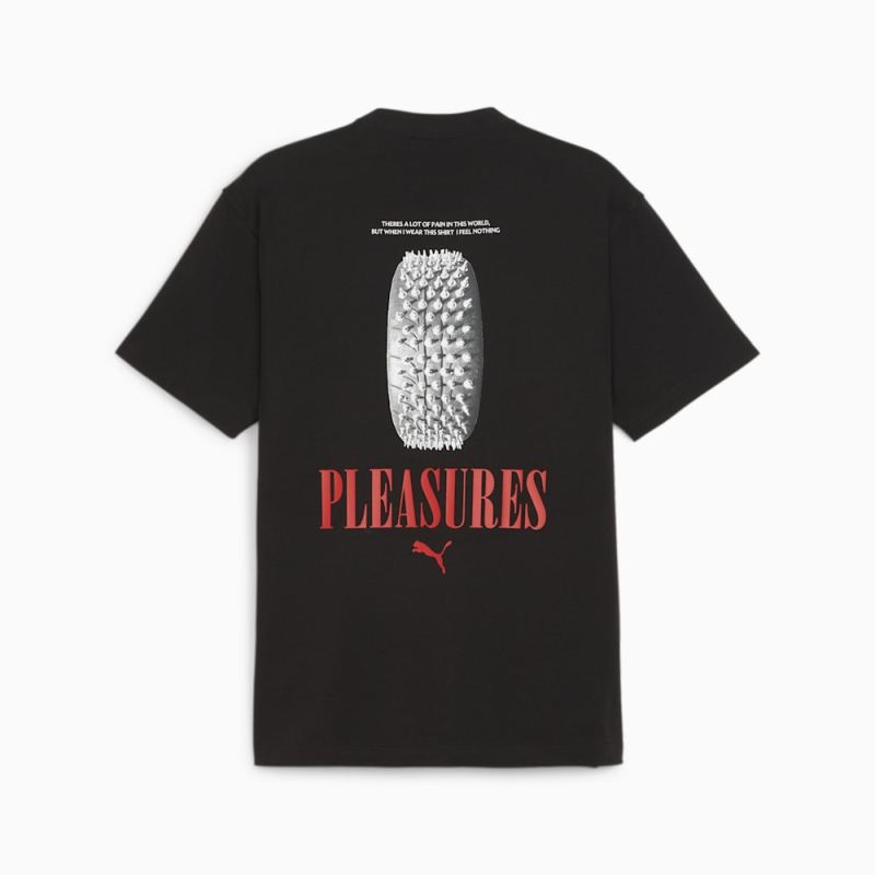 Puma | Men's x PLEASURES Graphic Tee - Black