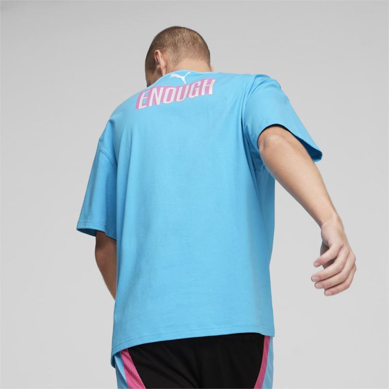 Puma | Men's Scoot x Northern Lights Tee I - Bright Aqua