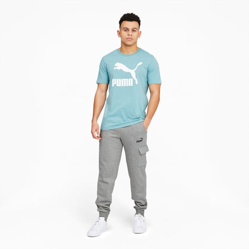 Puma | Men's Essentials Cargo Pants - Medium Gray Heather