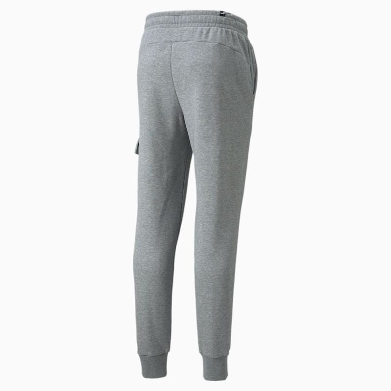 Puma | Men's Essentials Cargo Pants - Medium Gray Heather