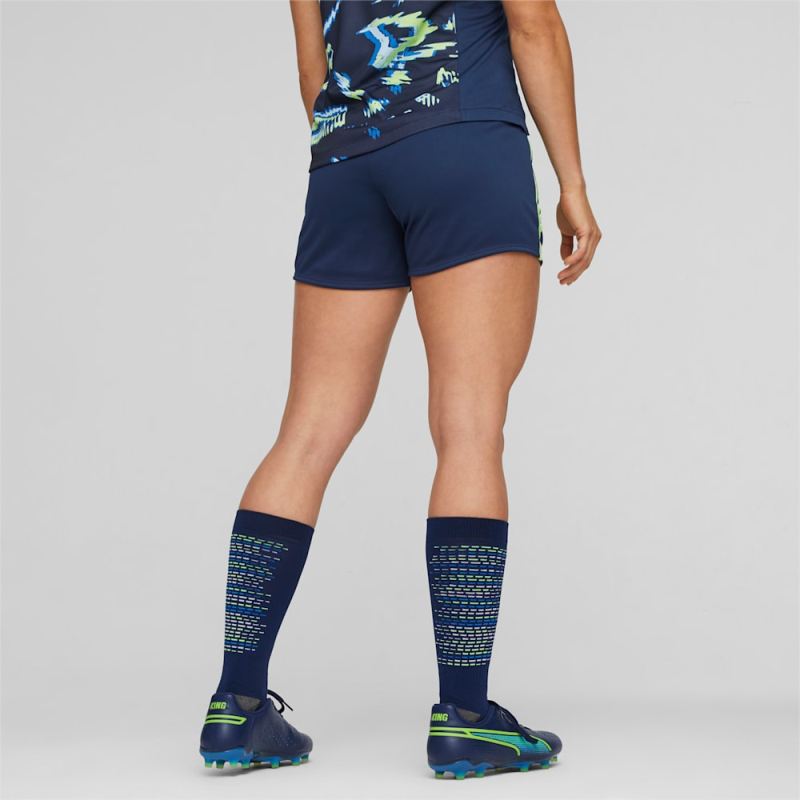 Puma | Women's individualBLAZE Soccer Shorts - Persian Blue-Pro Green