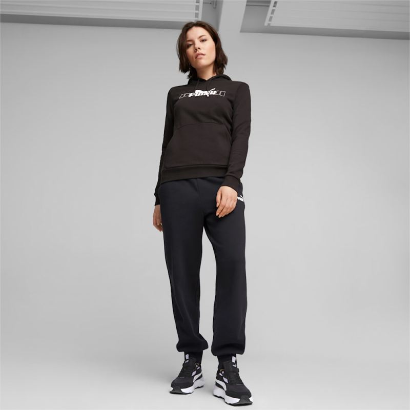 Puma | Women's ESS+ LOGO LAB Hoodie - Black