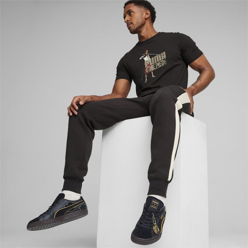 Puma | Men's x ONE PIECE Graphic Tee - Black