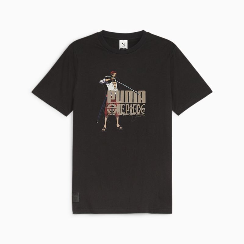 Puma | Men's x ONE PIECE Graphic Tee - Black