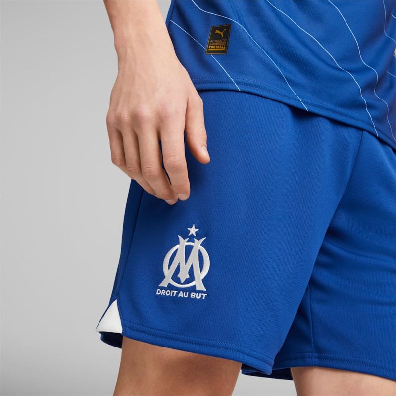 Puma | Men's Olympique de Marseille Soccer Shorts - Clyde Royal