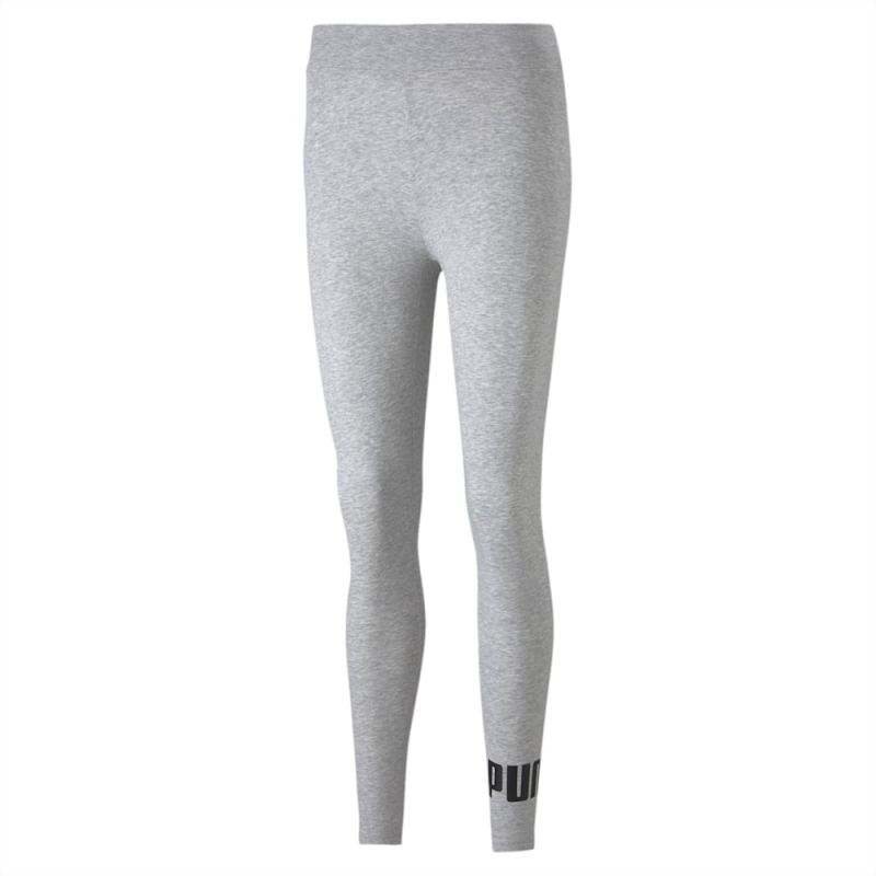 Puma | Women's Essentials Logo Leggings - Light Gray Heather