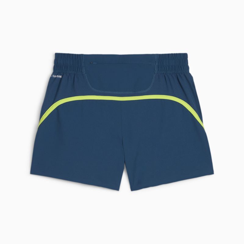 Puma | Women's Run Velocity ULTRAWEAVE 4" Running Shorts - Ocean Tropic