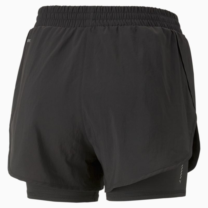 Puma | Women's Run Favorite Woven 2-in-1 Running Shorts - Black