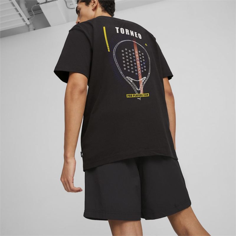 Puma | Men's GRAPHICS Toreno Tee - Black