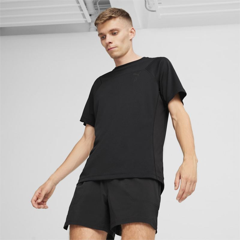 Puma | Men's SEASONS Short Sleeve Tee - Black