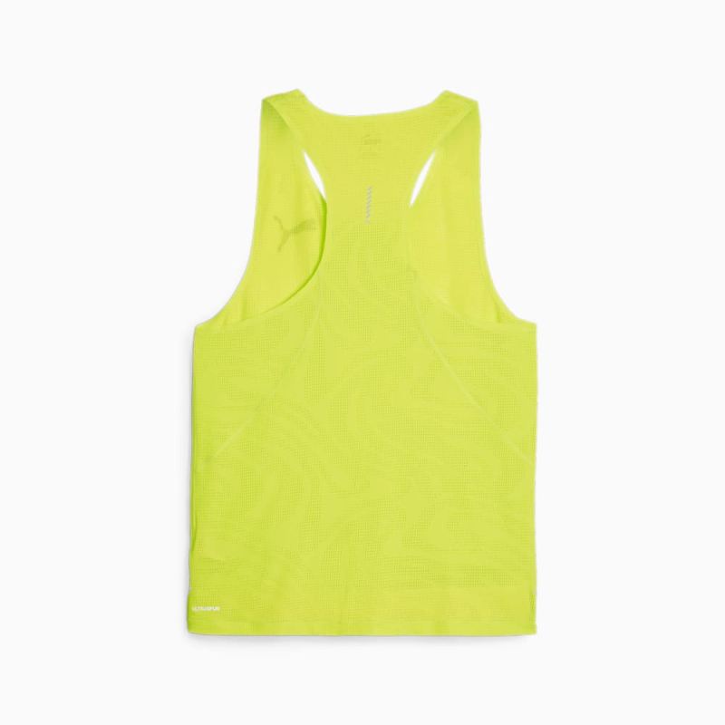 Puma | Men's RUN ULTRASPUN Running Singlet - Lime Pow