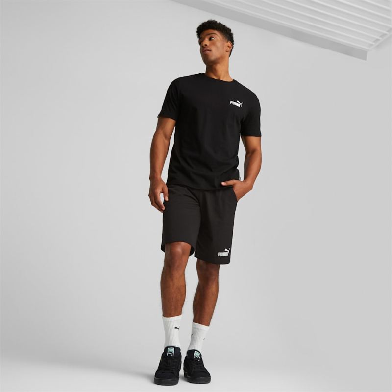 Puma | Men's Essentials Jersey Shorts - Black