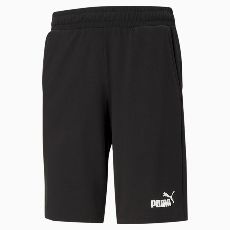 Puma | Men's Essentials Jersey Shorts - Black