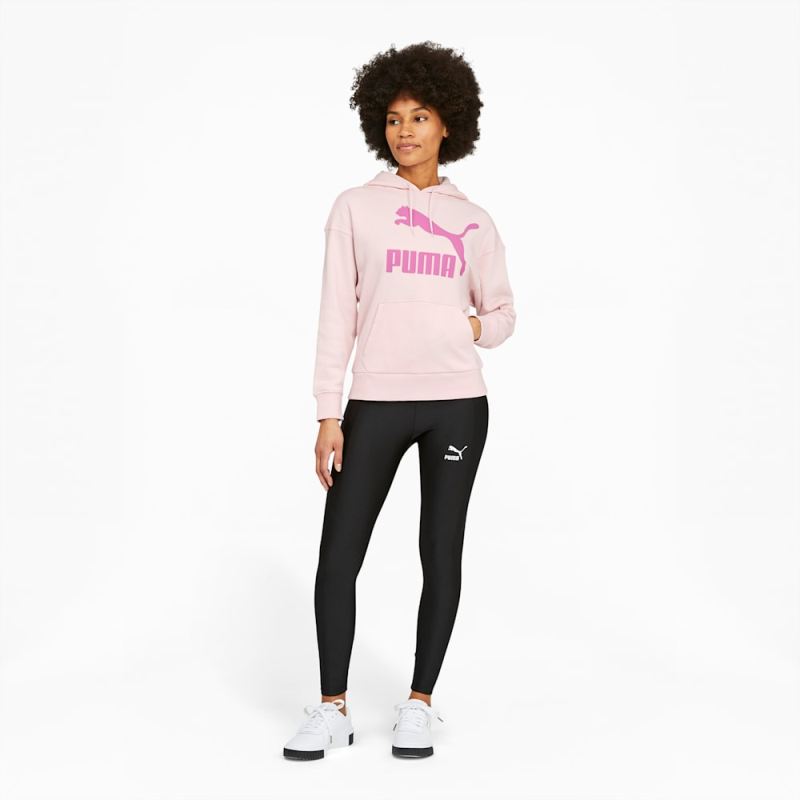 Puma | Women's Classics Logo Hoodie - Chalk Pink