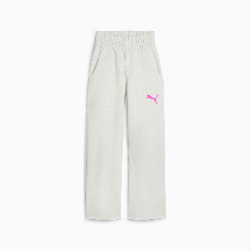 Puma | Women's Game Love Heartbreak Basketball Sweatpants - Vapor Gray Heather