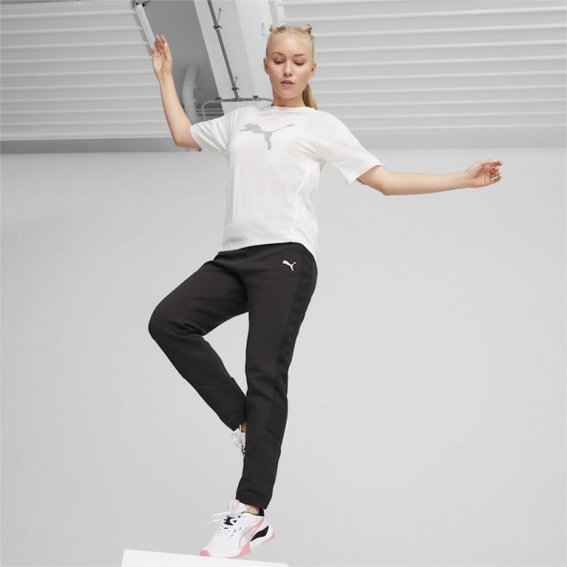 Puma | Women's EVOSTRIPE Sweatpants - Black