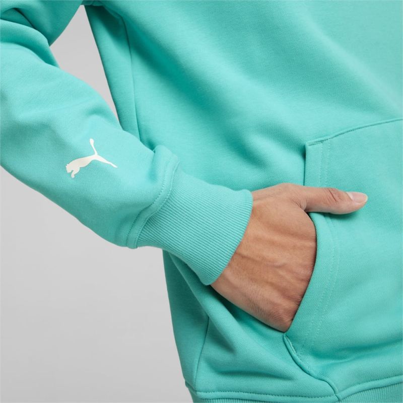 Puma | Men's Mercedes AMG-Petronas F1 Motorsport Hoodie - Sheen Green