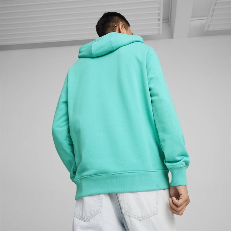 Puma | Men's Mercedes AMG-Petronas F1 Motorsport Hoodie - Sheen Green