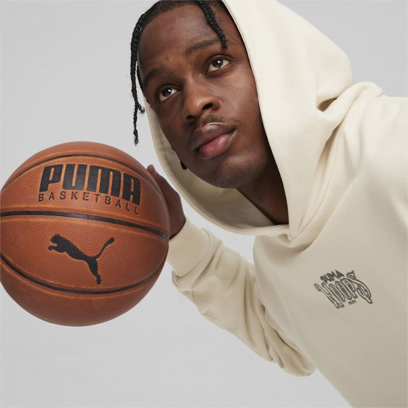 Puma | Men's SHOWTIME Puma | Men's HOOPS Basketball Hoodie - Alpine Snow