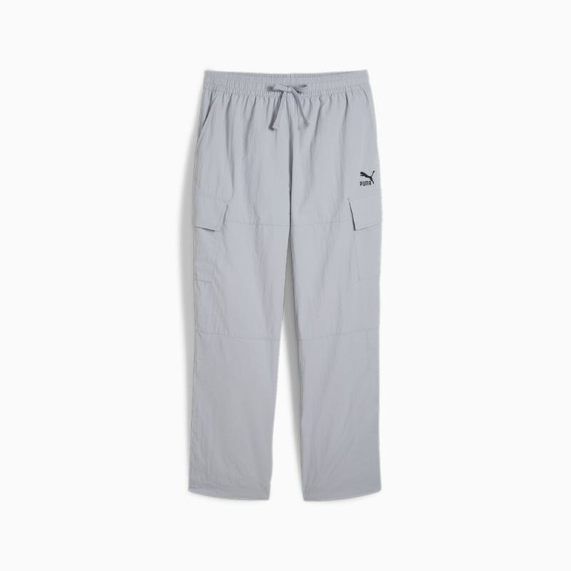 Puma | Men's CLASSICS Cargo Pants - Gray Fog