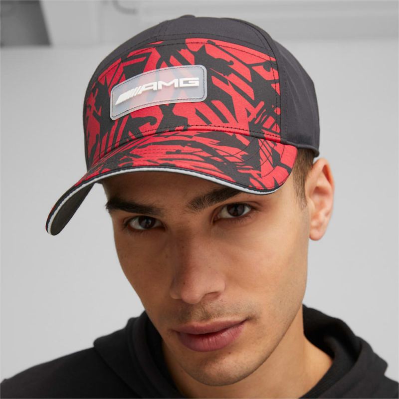 Puma | Men's Mercedes-AMG PETRONAS Camo Cap - Black