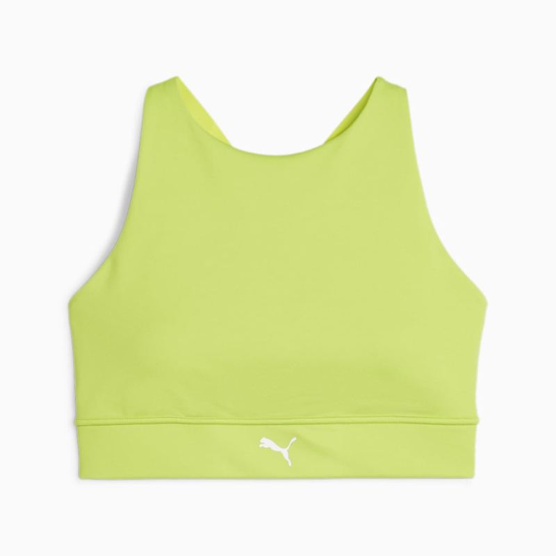 Puma | Women's PWR EVERSCULPT Training Bra - Lime Pow