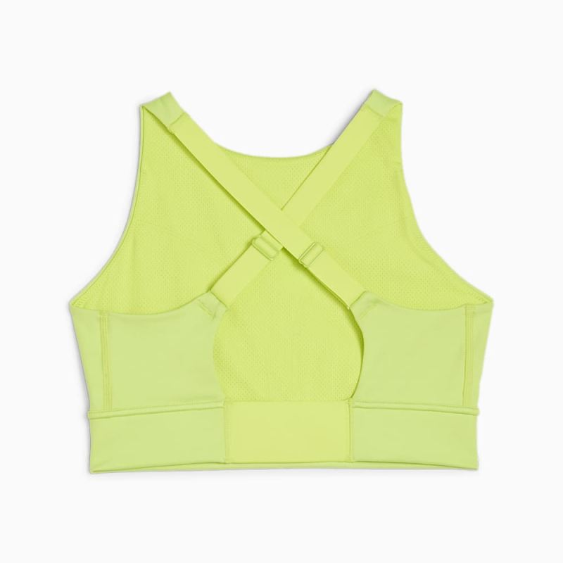 Puma | Women's PWR EVERSCULPT Training Bra - Lime Pow