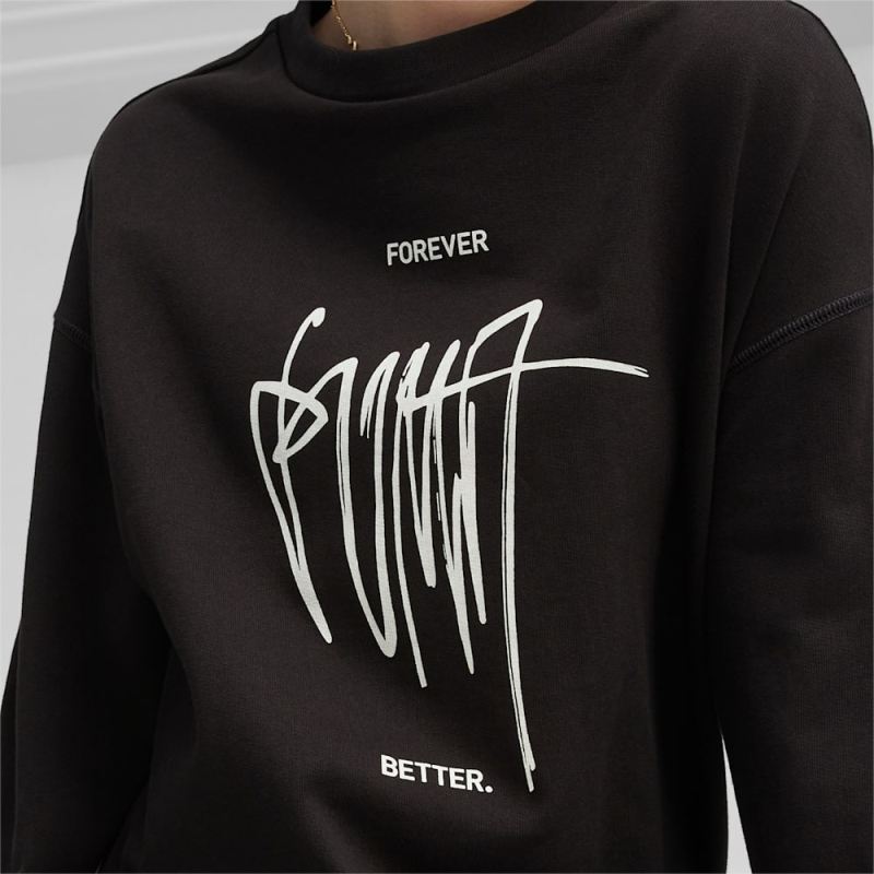 Puma | Women's Classics Sweatshirt - Black