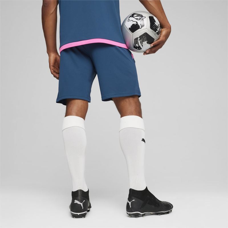 Puma | Men's teamLIGA Training Soccer Shorts 2 - Ocean Tropic-Poison Pink