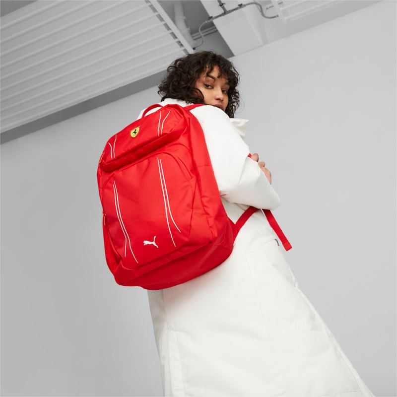 Puma | Women's Scuderia Ferrari SPTWR Race Backpack - Rosso Corsa