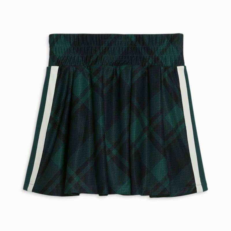 Puma | Women's x TROPHY HUNTING Basketball Skirt - Malachite-AOP