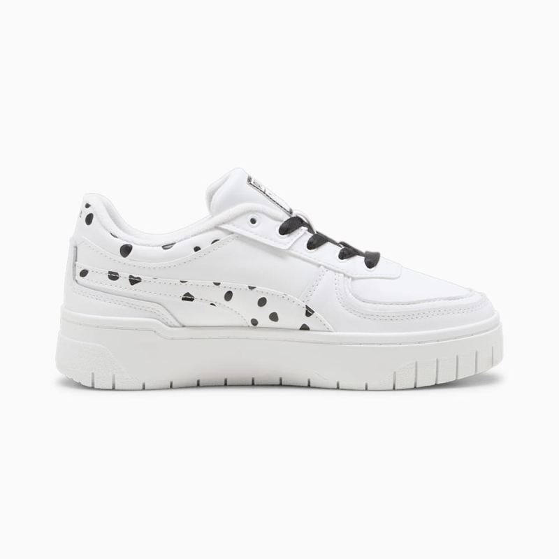 Puma | Women's Cali Dream Dalmatian Sneakers - White-Black