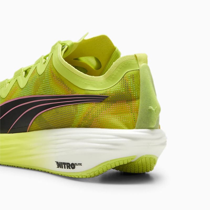 Puma | Men's FAST-FWD NITRO Elite Running Shoes - Lime Pow-Black-Poison Pink