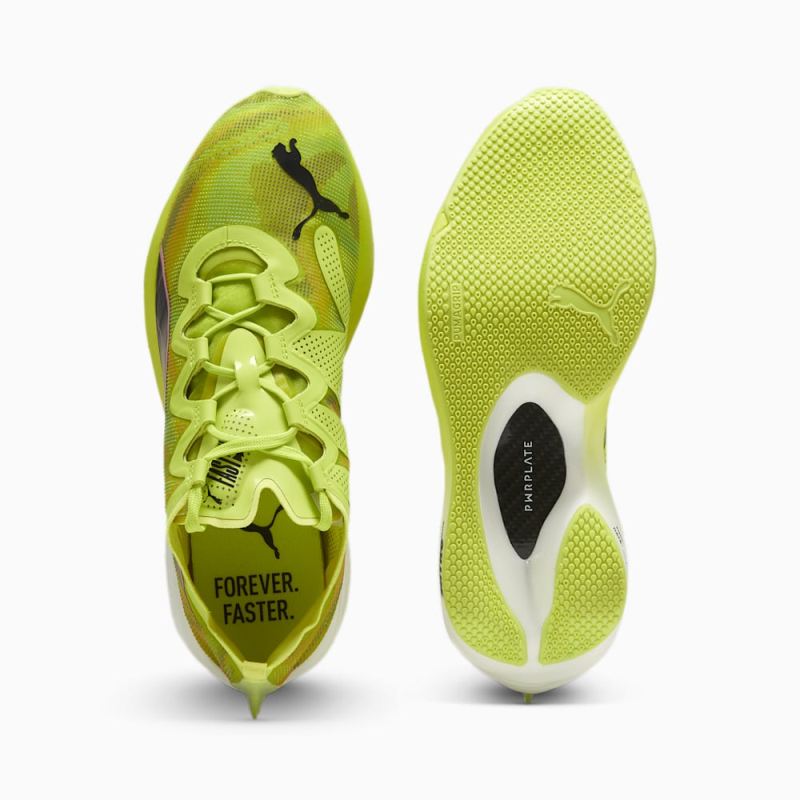 Puma | Men's FAST-FWD NITRO Elite Running Shoes - Lime Pow-Black-Poison Pink